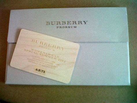 Burberry gift cards printable